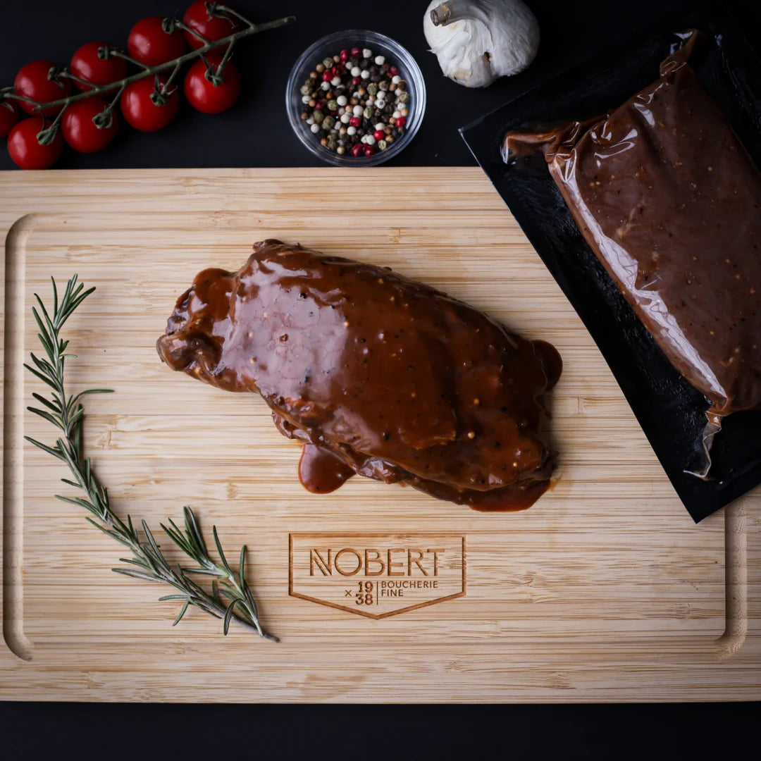 Bavette de boeuf AAA marinée à l'anglaise