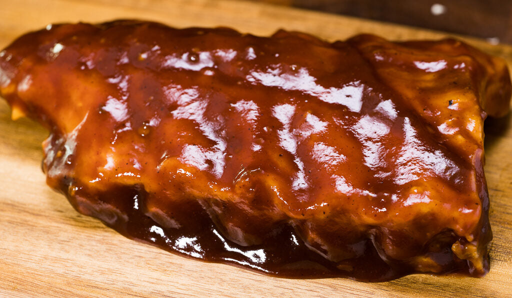 Demi-rack côtes levées BBQ & Whisky