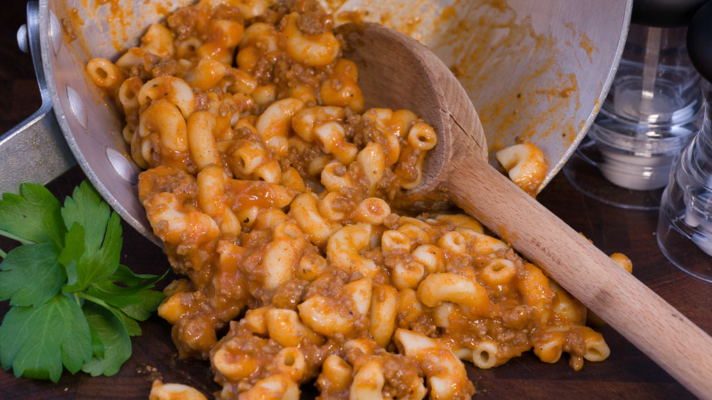 Macaroni à la viande