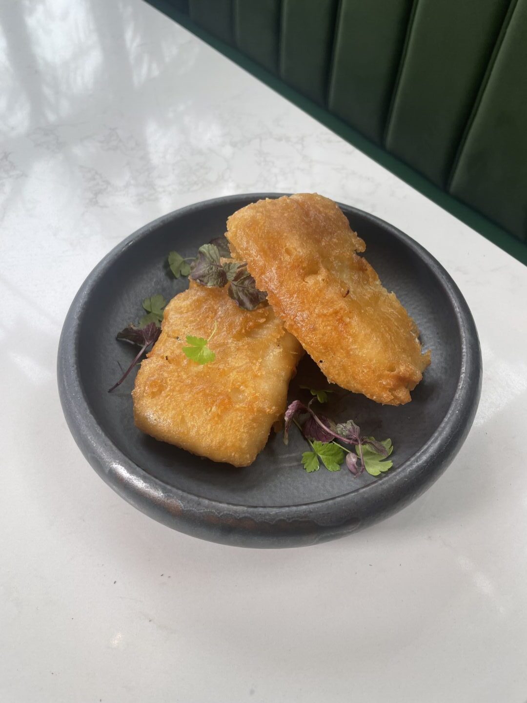 Fish & Chips de morue tempura