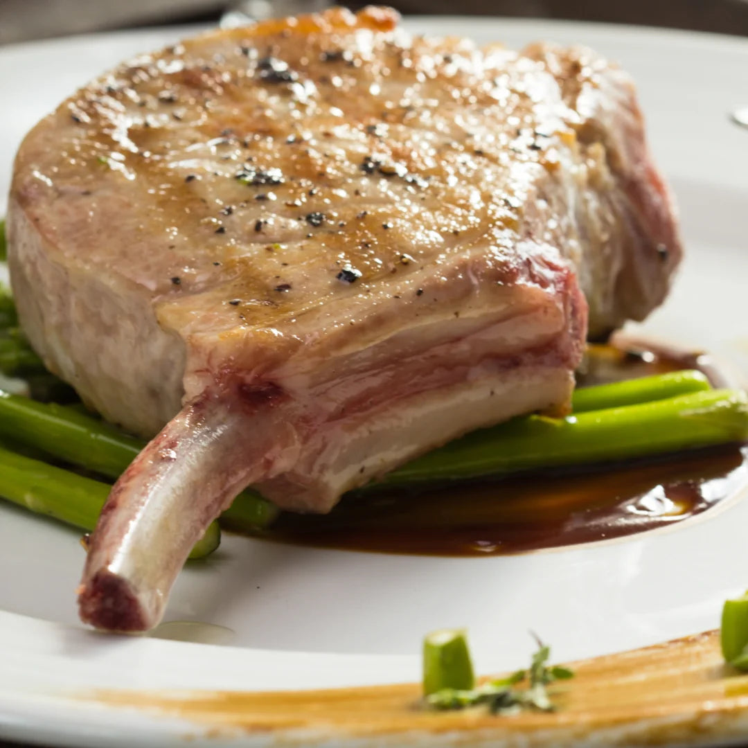 Côtelette porc marinée souvlaki